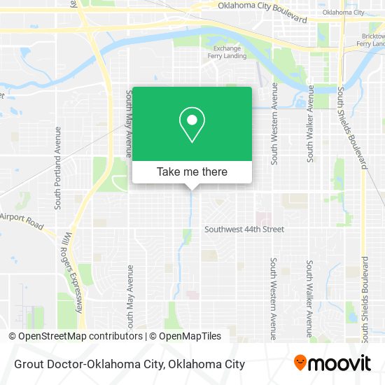 Grout Doctor-Oklahoma City map