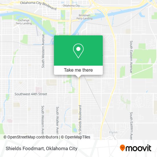 Shields Foodmart map