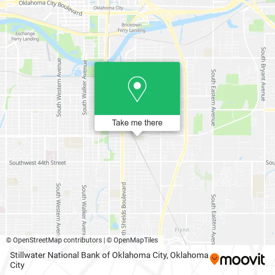 Mapa de Stillwater National Bank of Oklahoma City