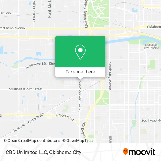 Mapa de CBD Unlimited LLC