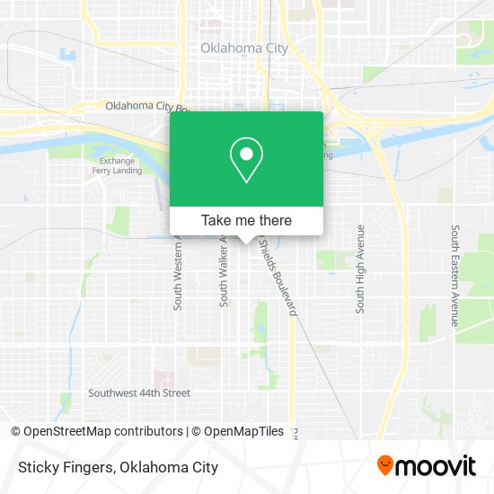 Mapa de Sticky Fingers
