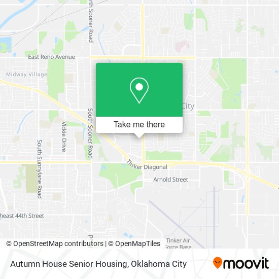 Autumn House Senior Housing map