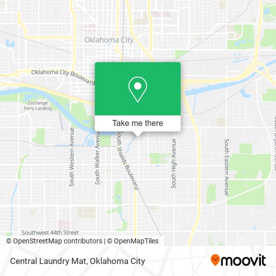 Central Laundry Mat map