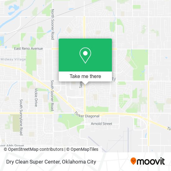 Dry Clean Super Center map