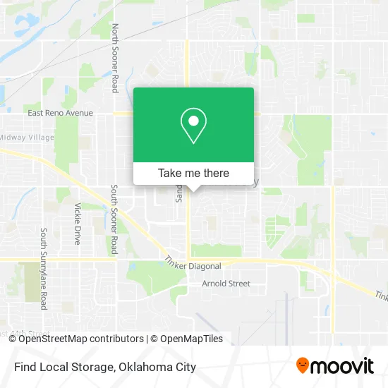 Mapa de Find Local Storage