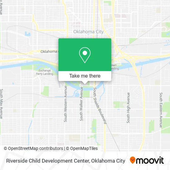 Riverside Child Development Center map