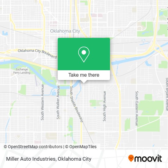 Miller Auto Industries map