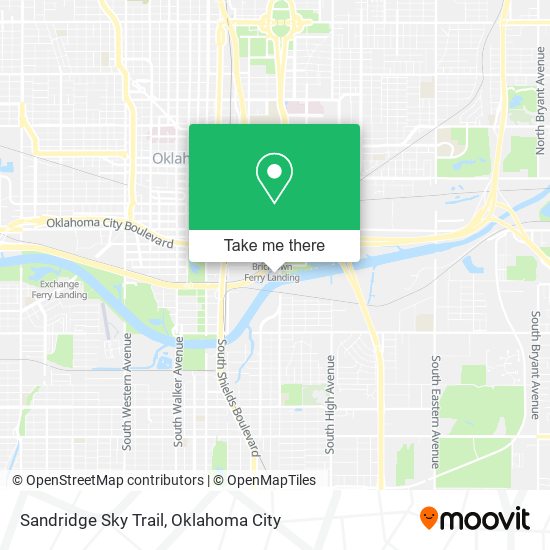 Mapa de Sandridge Sky Trail