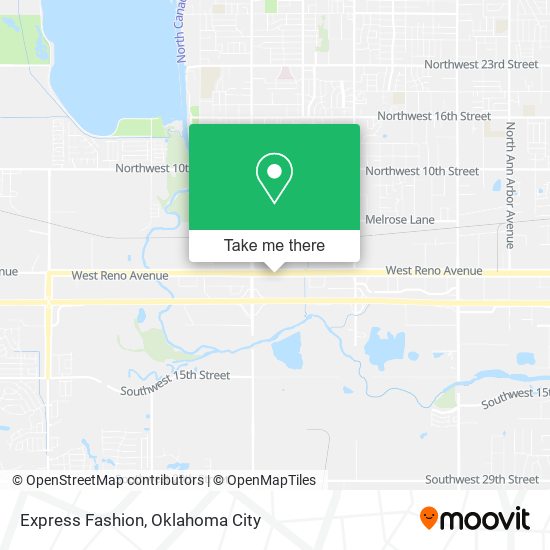Mapa de Express Fashion