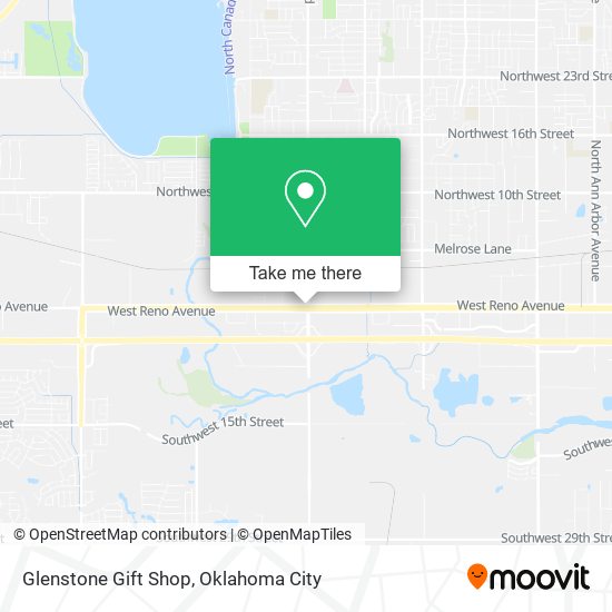 Mapa de Glenstone Gift Shop