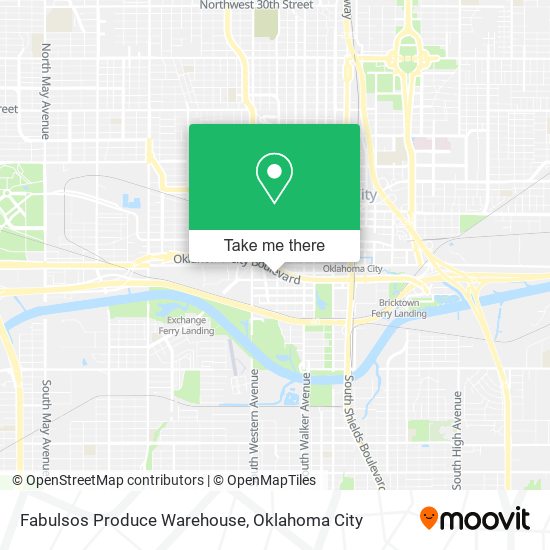 Fabulsos Produce Warehouse map