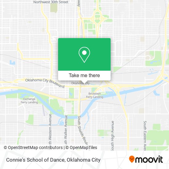 Connie's School of Dance map