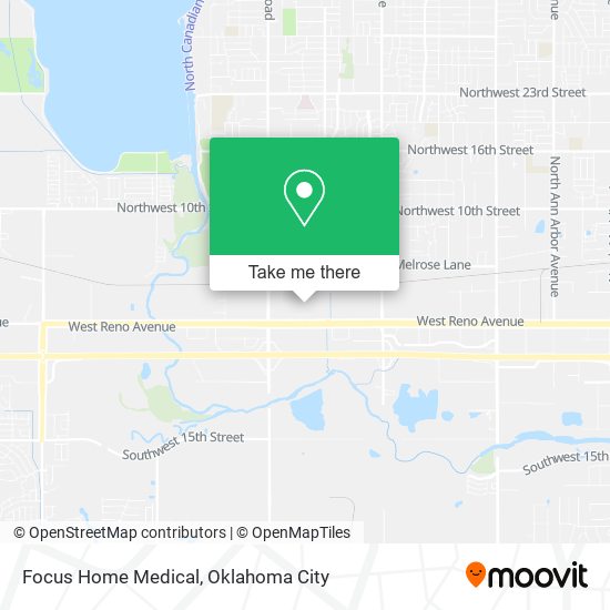 Focus Home Medical map