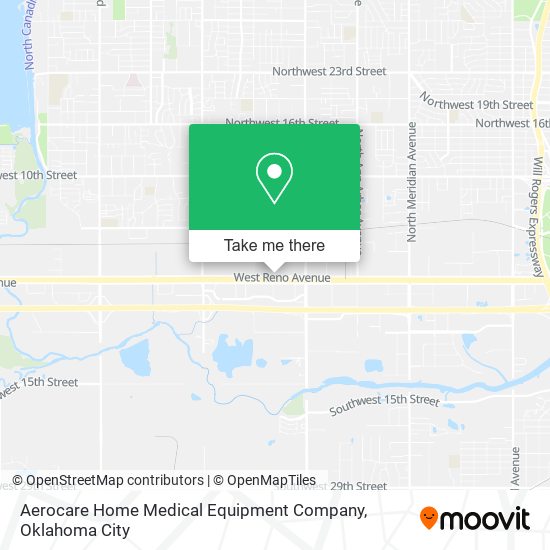 Aerocare Home Medical Equipment Company map