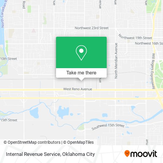 Internal Revenue Service map