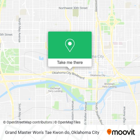 Mapa de Grand Master Won's Tae Kwon do