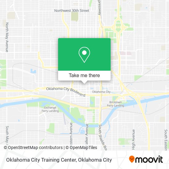 Mapa de Oklahoma City Training Center