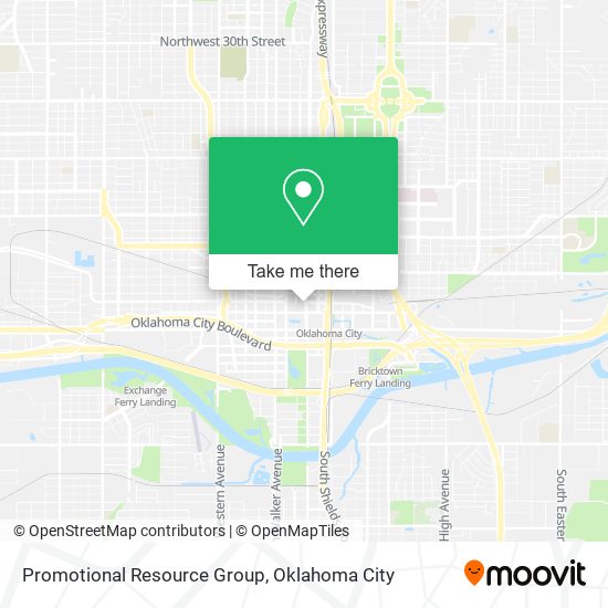 Mapa de Promotional Resource Group