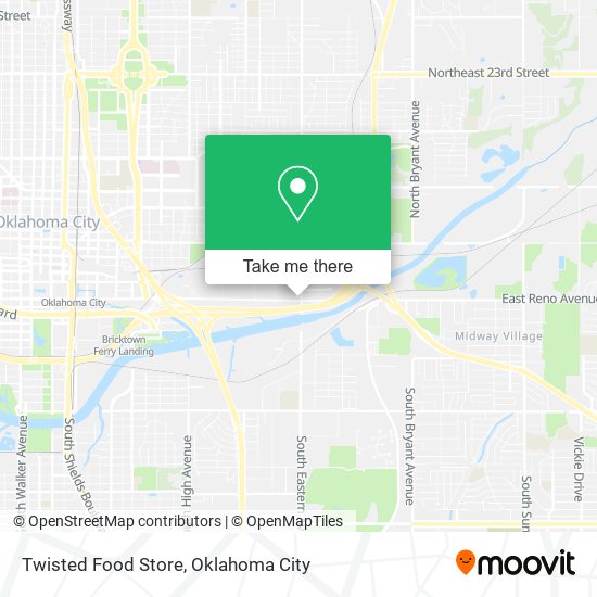 Twisted Food Store map