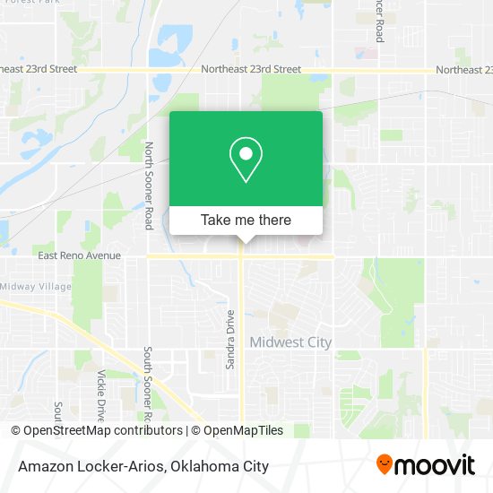 Amazon Locker-Arios map
