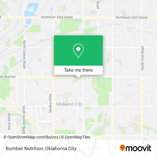 Bomber Nutrition map