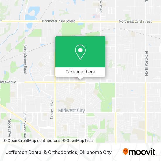 Jefferson Dental & Orthodontics map
