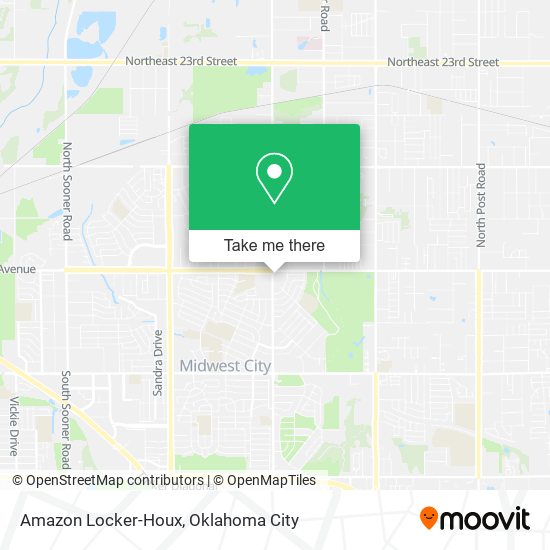Amazon Locker-Houx map