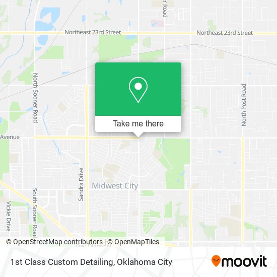 1st Class Custom Detailing map