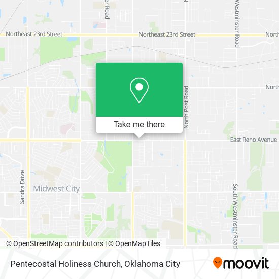 Pentecostal Holiness Church map
