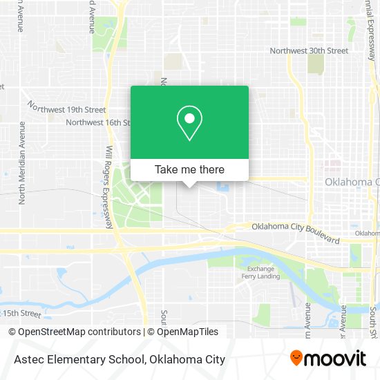Mapa de Astec Elementary School