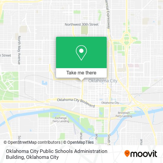 Mapa de Oklahoma City Public Schools Administration Building