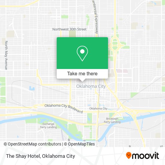 The Shay Hotel map