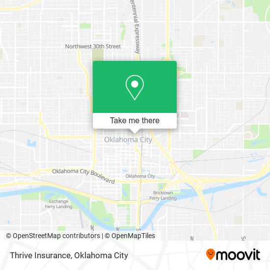 Mapa de Thrive Insurance