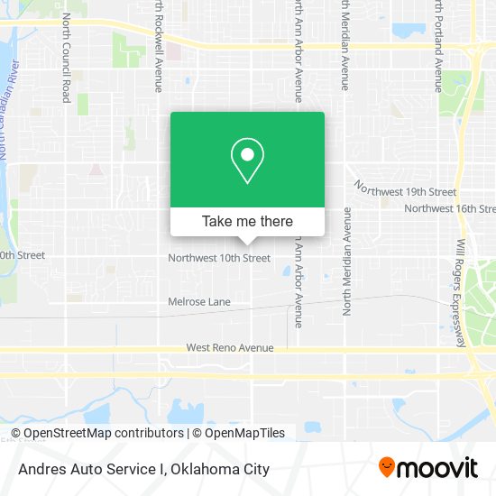 Mapa de Andres Auto Service I