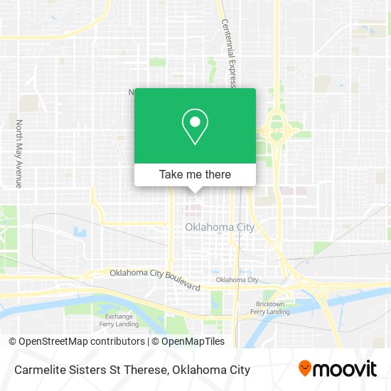 Carmelite Sisters St Therese map