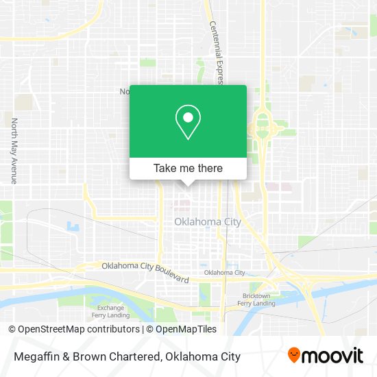 Megaffin & Brown Chartered map