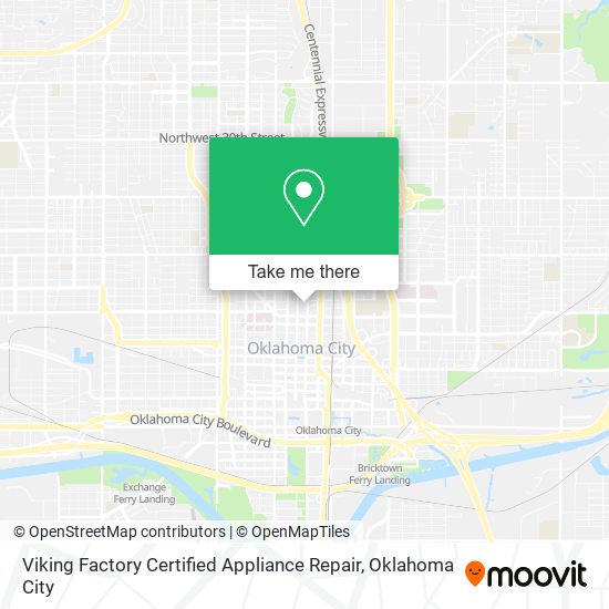 Viking Factory Certified Appliance Repair map