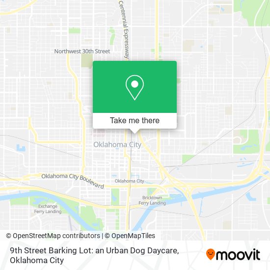 9th Street Barking Lot: an Urban Dog Daycare map