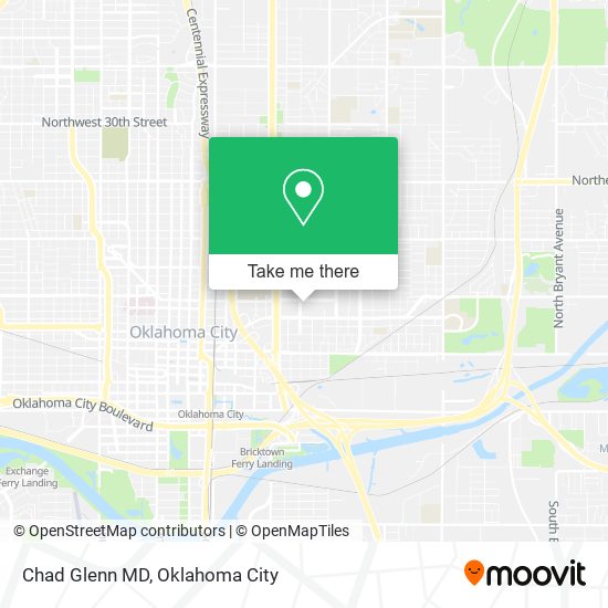 Chad Glenn MD map