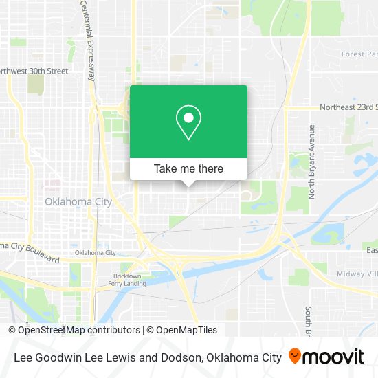Mapa de Lee Goodwin Lee Lewis and Dodson