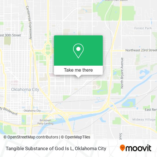 Tangible Substance of God Is L map