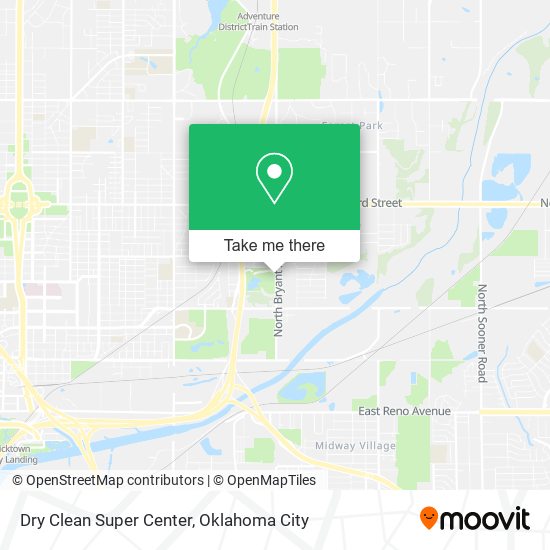 Dry Clean Super Center map