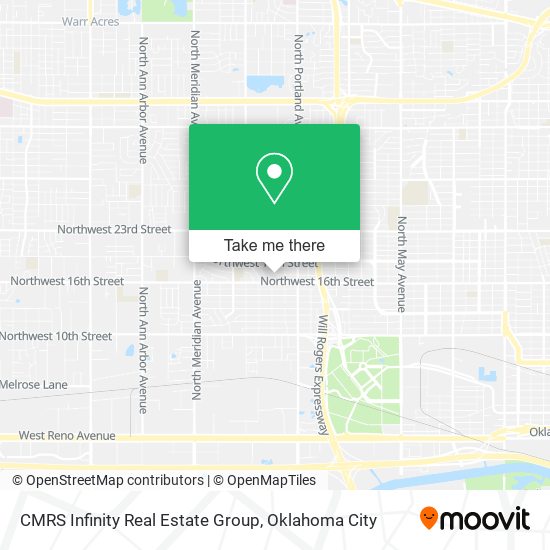 Mapa de CMRS Infinity Real Estate Group
