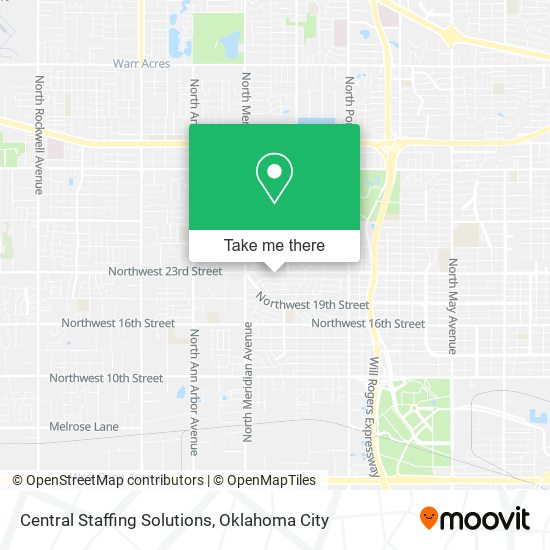Mapa de Central Staffing Solutions