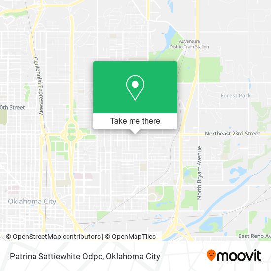 Patrina Sattiewhite Odpc map