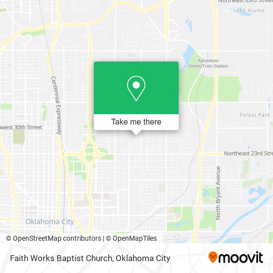 Mapa de Faith Works Baptist Church