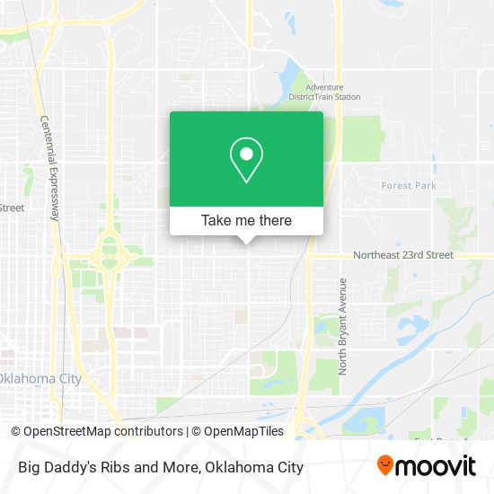 Big Daddy's Ribs and More map