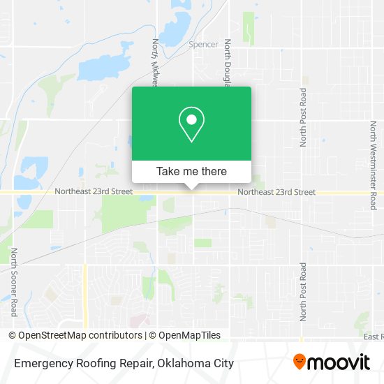 Mapa de Emergency Roofing Repair