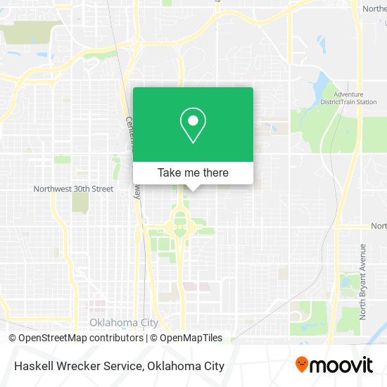 Mapa de Haskell Wrecker Service