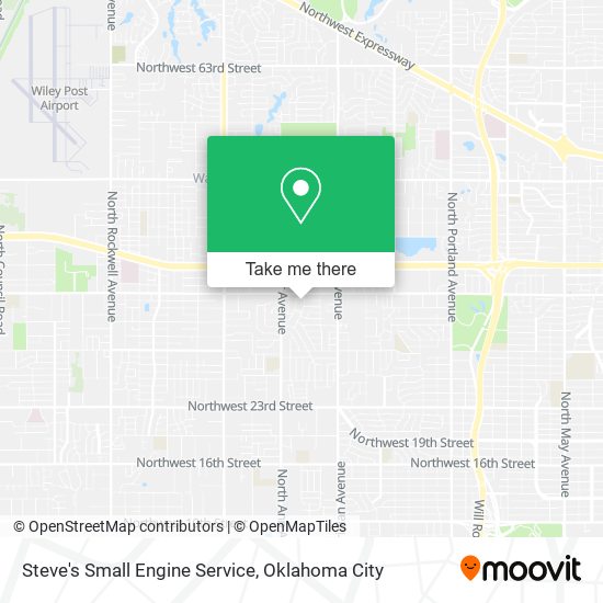 Mapa de Steve's Small Engine Service